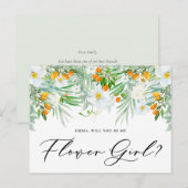 蘭とクンカートが花の女の子になる ポストカード (正面/裏面)