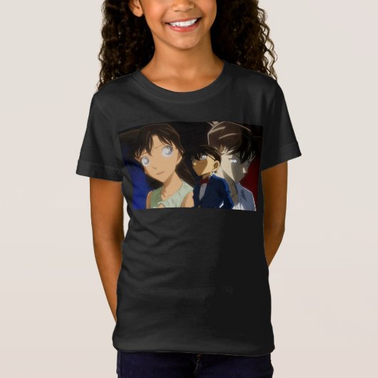蘭とコナン Tシャツ (正面)