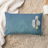 蘭とシダ ランバークッション (ブランケット)