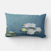 蘭とシダ ランバークッション (裏面)