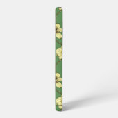 蘭とチェーン、黄色とケリーグリーン SAMSUNG GALAXYケース (左側面)