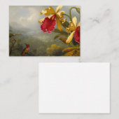 蘭とハミングバードヘード エンクロージャーカード (正面/裏面)
