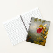 蘭とハミングバードヘード ノートブック (内部)