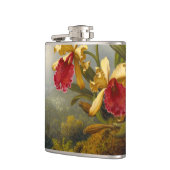 蘭とハミングバードヘード フラスク (左)