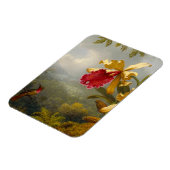 蘭とハミングバードヘード マグネット (左側)