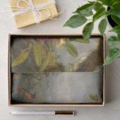 蘭とハミングバードヘード 薄葉紙 (ギフト)