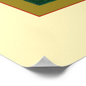 蘭とハミングバード～ Martin Johnson Heade ポスター (角)