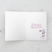 蘭と蝶 カード (内部)