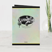 蘭とWeedy Seadragonありがとう カード (裏面)