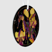 蘭のある雑草のようなセドラゴン オーナメント (正面)