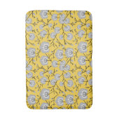 蘭のからし模様 バスマット (正面縦)