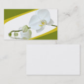 蘭のスパ 名刺 (正面/裏面)