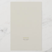 蘭のブライダルシャワーゲーム彼女はむしろアイボリー チラシ (裏面)