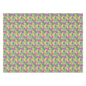 蘭のベゴニアおよびシュロの葉 テーブルクロス (正面(横))