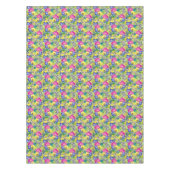 蘭のベゴニアおよびシュロの葉 テーブルクロス (正面)