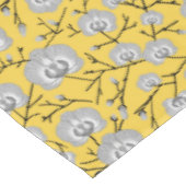 蘭のマスタードパターン テーブルクロス (アングル)