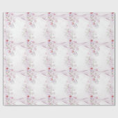 蘭の包装紙 ラッピングペーパー (フラット)