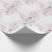 蘭の包装紙 ラッピングペーパー (角)