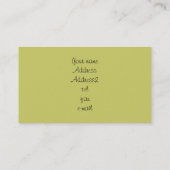 蘭の名刺 名刺 (裏面)