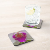 蘭の堅いプラスチックコースター(6)の置いて下さい コースター (右側)