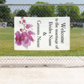 蘭の安価な結婚式はセットのキットを包みます 横断幕 (インサイチュ)