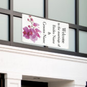 蘭の安価な結婚式はセットのキットを包みます 横断幕 (ビルの外側)