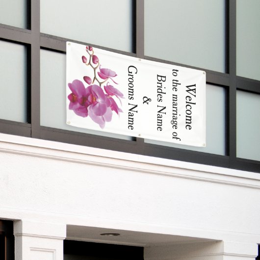 蘭の安価な結婚式はセットのキットを包みます 横断幕 (ビルの外側)