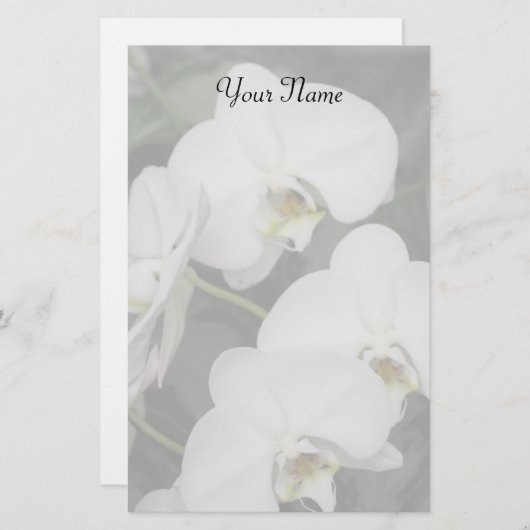 蘭の定番 便箋 (正面/裏面)