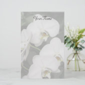 蘭の定番 便箋 (スタンド正面)