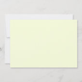 蘭の招待状 招待状 (裏面)