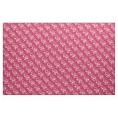 蘭の植物赤い芸術様式の織物 ファブリック (ヤード)