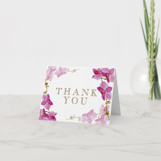 蘭の楽園のサンキューカード サンキューカード (正面)