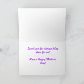 蘭の母の日カード カード (内部)