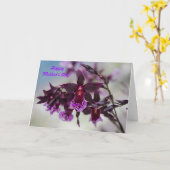 蘭の母の日カード カード (黄色い花)