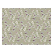 蘭の水彩画の絵画 テーブルクロス (正面(横))