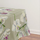 蘭の水彩画の絵画 テーブルクロス (インサイチュ)