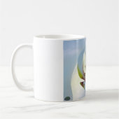 蘭の白熱 コーヒーマグカップ (左)