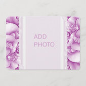 蘭の結婚写真華美QRエンクロージャカード エンクロージャーカード (正面)