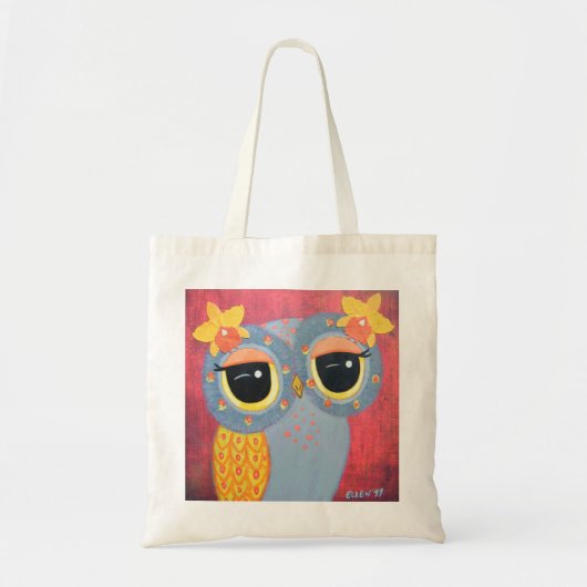 蘭の美女 トートバッグ (正面)