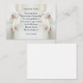 蘭の花ありがとう ノートカード (正面/裏面)