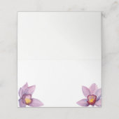 蘭の花のシーティングカード。ハワイ結婚フローラ プレイスカード (外部開封)