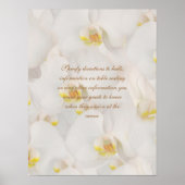 蘭の花の宴会、機能指示シンボルや象徴 ポスター (正面)