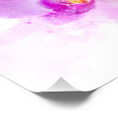 蘭の花の水色 – ピンクのweb 03 フォトプリント            (角)