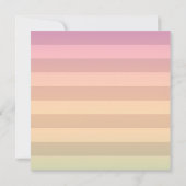 蘭の花の花のポロッカドットピンクの花のフローラ 招待状 (裏面)