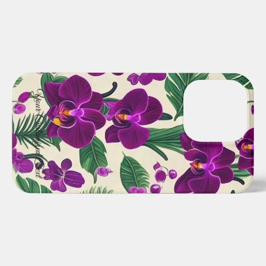 蘭の花を咲かせよう iPhoneケース (裏面横)
