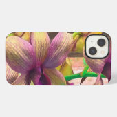 蘭の花開く iPhoneケース (裏面横)
