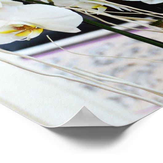 蘭の花 ポスター (角)