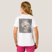 蘭の花 Tシャツ (裏面フル)