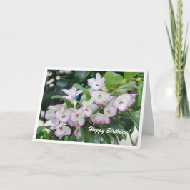 蘭の誕生日カード カード