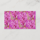 蘭の農家/花の栽培者の名刺 名刺 (裏面)